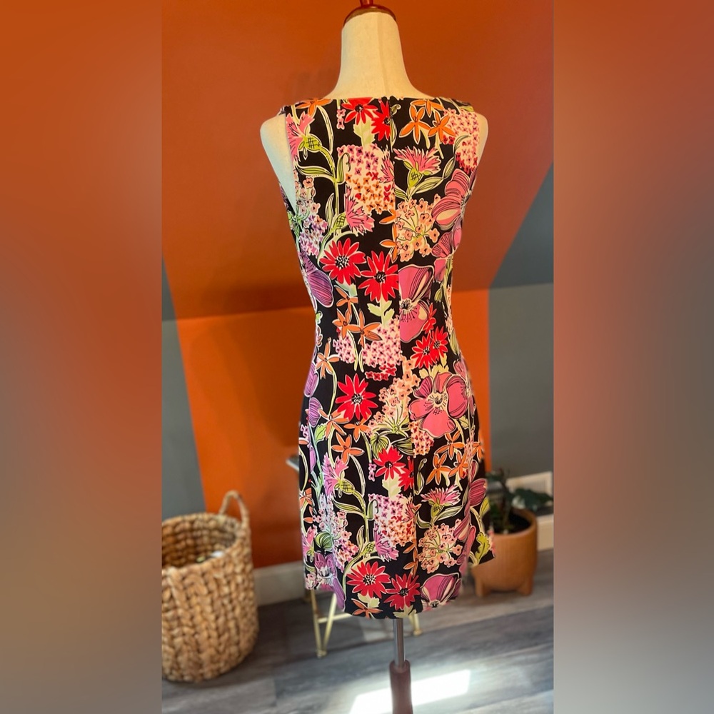 Lilly Pulitzer Silk Flower Market Dress - Picture 7 of 8